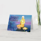 Gefeliciteerd, ik denk dat het een tante wordt kaart (Voorkant)