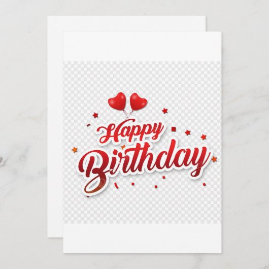 Gefeliciteerd! Ik hoop dat je een geweldig dagbest Kaart (Voorkant / Achterkant)