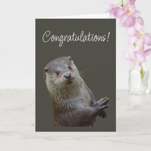 Gefeliciteerd! Ik kan niet blijer voor je zijn! Kaart