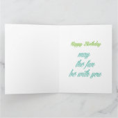 Gefeliciteerd! Ik kan niet geloven dat je nog leef Kaart (Binnen)