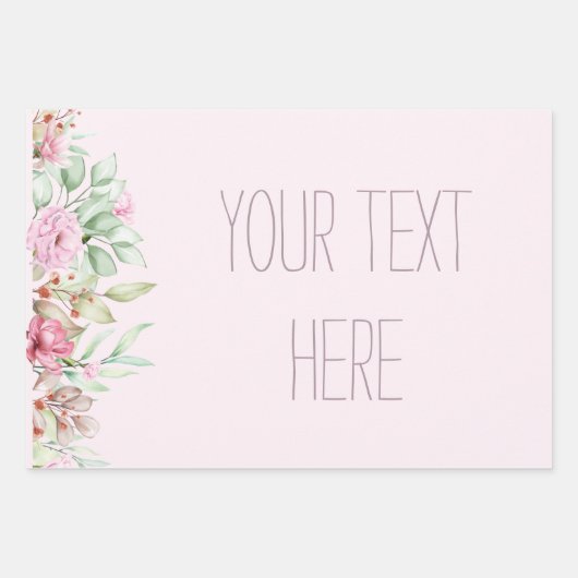 Gefeliciteerd Inpakpapier Vel (Voorkant 2)