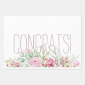 Gefeliciteerd Inpakpapier Vel (Voorkant)