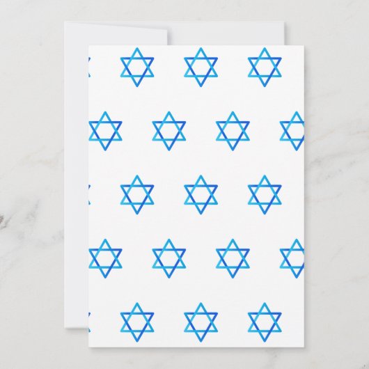 Gefeliciteerd Israël met de Onafhankelijkheidsdag  Kaart (Achterkant)