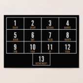 Gefeliciteerd Je bent 65 Folie Kaart (Binnen)