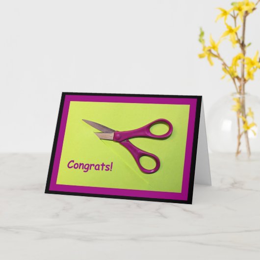 Gefeliciteerd, je bent een snee boven de rest! Kaa Kaart (Gele Bloem)