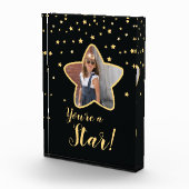Gefeliciteerd, je bent een ster! Custom Fotoblokken (Rechts)