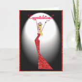 Gefeliciteerd! Je bent een Super Star. Kaart (Voorkant)