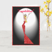 Gefeliciteerd! Je bent een Super Star. Kaart (Gele Bloem)