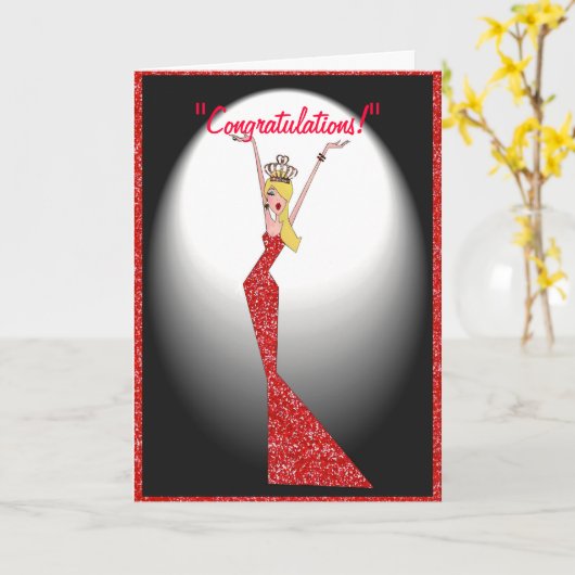 Gefeliciteerd! Je bent een Super Star. Kaart (Gele Bloem)