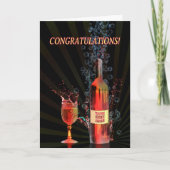 Gefeliciteerd, je bent eenzaam met het spatten van kaart (Voorkant)