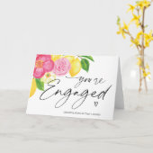 Gefeliciteerd Je bent gehuwd Kaart (Gele Bloem)