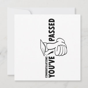 Gefeliciteerd, je bent geslaagd, diploma