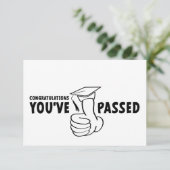 Gefeliciteerd, je bent geslaagd, diploma (Staand voorkant)