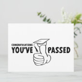 Gefeliciteerd, je bent geslaagd, diploma (Staand voorkant)