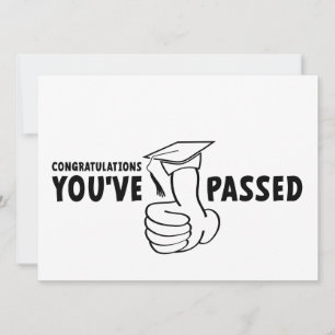 Gefeliciteerd, je bent geslaagd, diploma