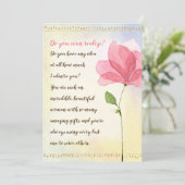 Gefeliciteerd, je bent het waard! kaart (Staand voorkant)