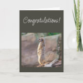Gefeliciteerd Je bent uitstekend! Kaart (Voorkant)