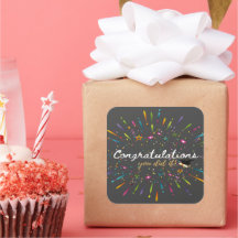 Gefeliciteerd, je hebt het Afstuderen gedaan