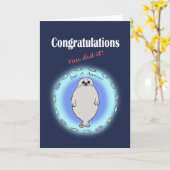 Gefeliciteerd, je hebt het grappig gevonden. kaart (Gele Bloem)