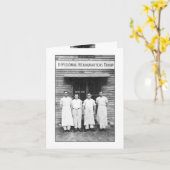 Gefeliciteerd, je kunt zien hoe blij we zijn kaart (Gele Bloem)