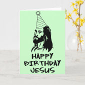 Gefeliciteerd Jezus Kaart (Gele Bloem)