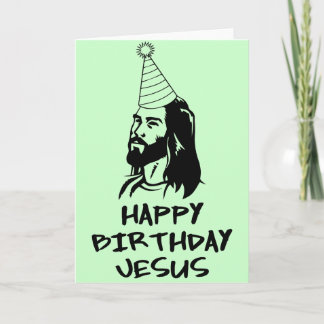 Gefeliciteerd Jezus Kaart