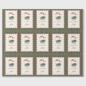 "Gefeliciteerd Jezus' - Kerst op basis van geloof Cadeaupapier (Vlak)