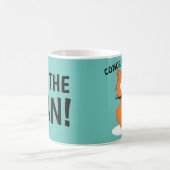 GEFELICITEERD! JIJ HET MAN! Cartoon Cat Koffiemok (Center)