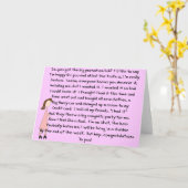 Gefeliciteerd Job Promotie Gifts (Vrouw) Kaart (Gele Bloem)