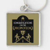 Gefeliciteerd Job Promotie Sleutelhanger (Voorkant)