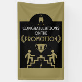 Gefeliciteerd Job Promotie Spandoek (Verticaal)