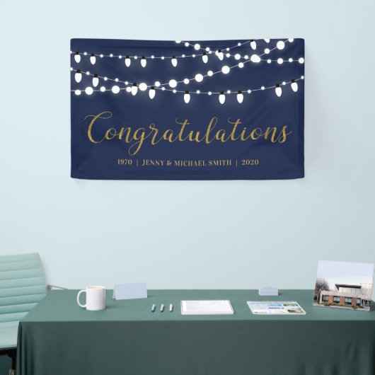 Gefeliciteerd Jubileum Banner (Beurs)