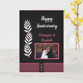 Gefeliciteerd Jubileum foto groet Kaart (Gele Bloem)