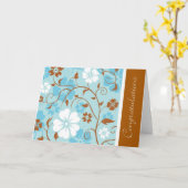 Gefeliciteerd Kaart (Gele Bloem)