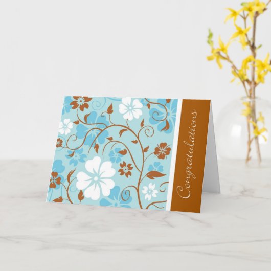 Gefeliciteerd Kaart (Gele Bloem)