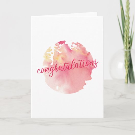 Gefeliciteerd Kaart (Voorkant)