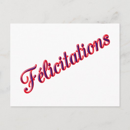 Gefeliciteerd! kaart (Voorkant)