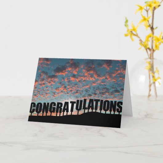 Gefeliciteerd Kaart (Gele Bloem)