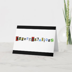 Gefeliciteerd Kaart