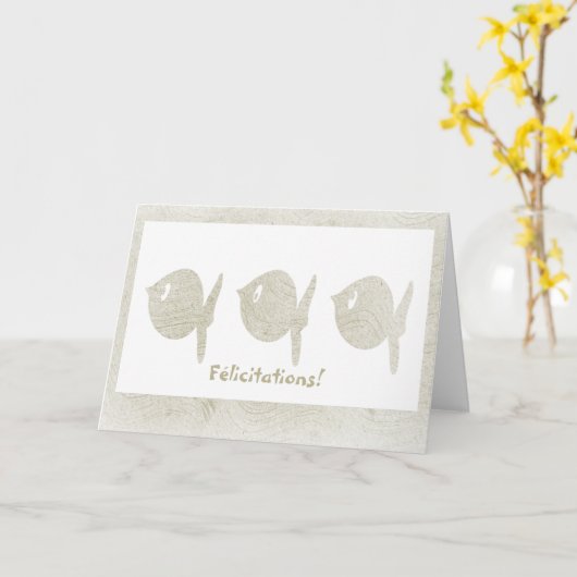 Gefeliciteerd Kaart (Gele Bloem)