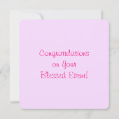 Gefeliciteerd Kaart (Achterkant)