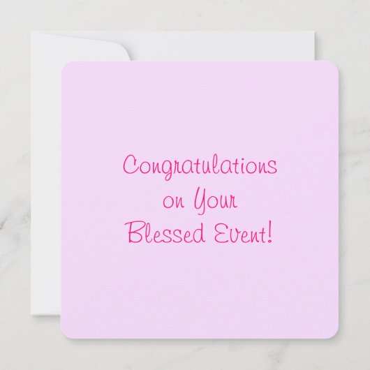 Gefeliciteerd Kaart (Achterkant)