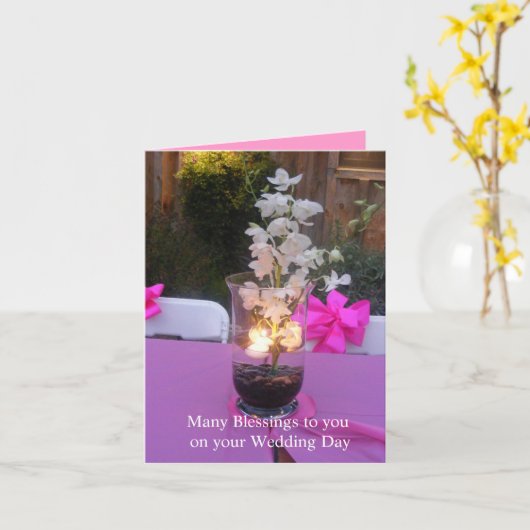 Gefeliciteerd Kaart (Gele Bloem)