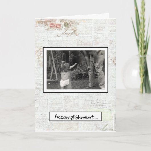 Gefeliciteerd Kaart (Voorkant)