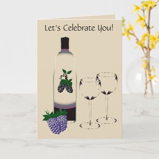 Gefeliciteerd Kaart (Gele Bloem)