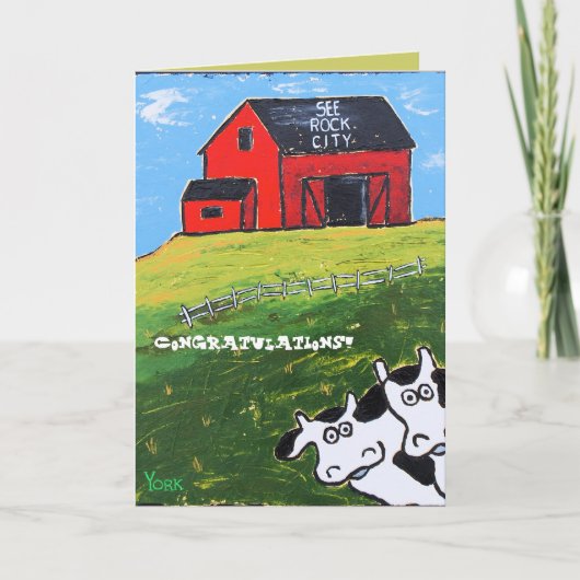 Gefeliciteerd Kaart (Voorkant)