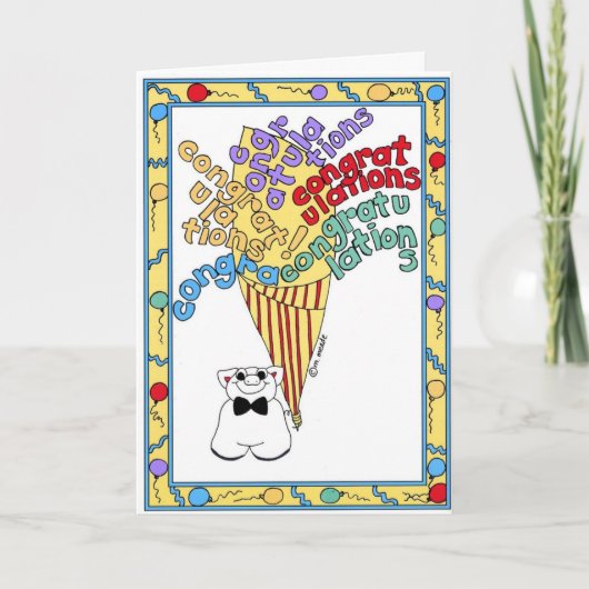 GEFELICITEERD KAART (Voorkant)