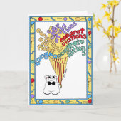 GEFELICITEERD KAART (Gele Bloem)