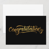 Gefeliciteerd Kaart (Voorkant / Achterkant)