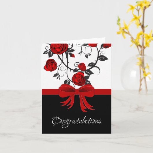 Gefeliciteerd Kaart (Gele Bloem)